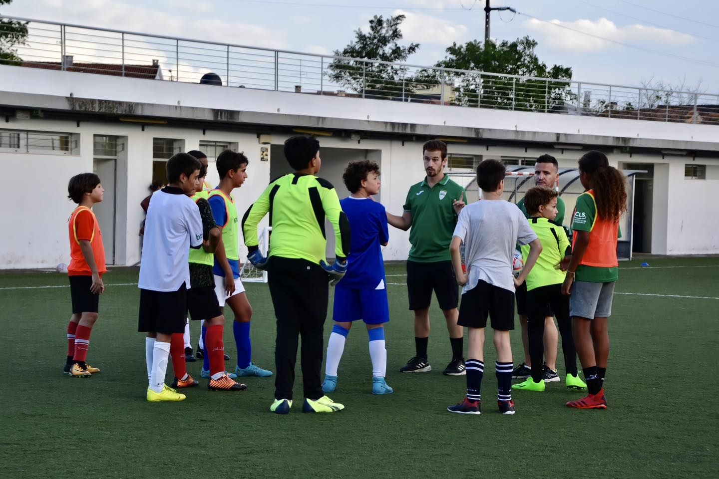 Atletas da Academia Futebol LPS
