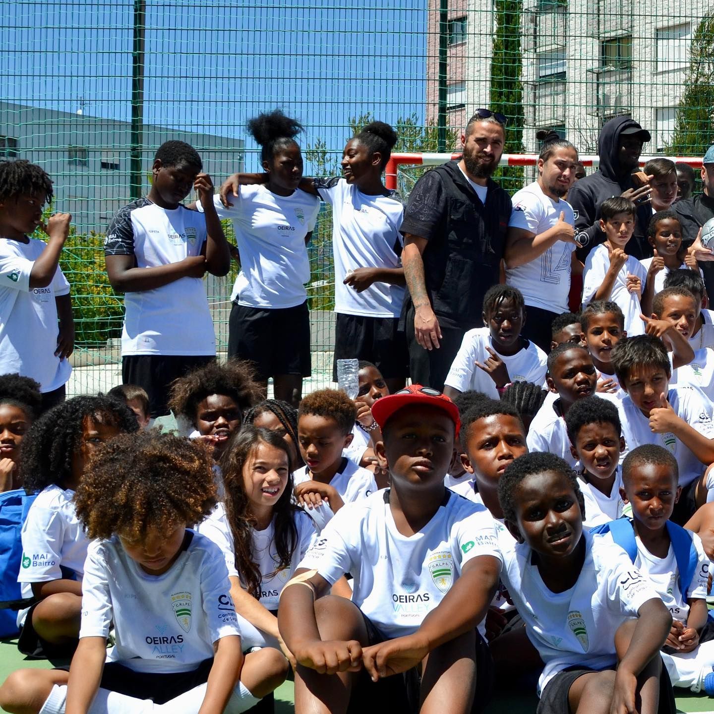 Atletas das Academias Leões Porto Salvo