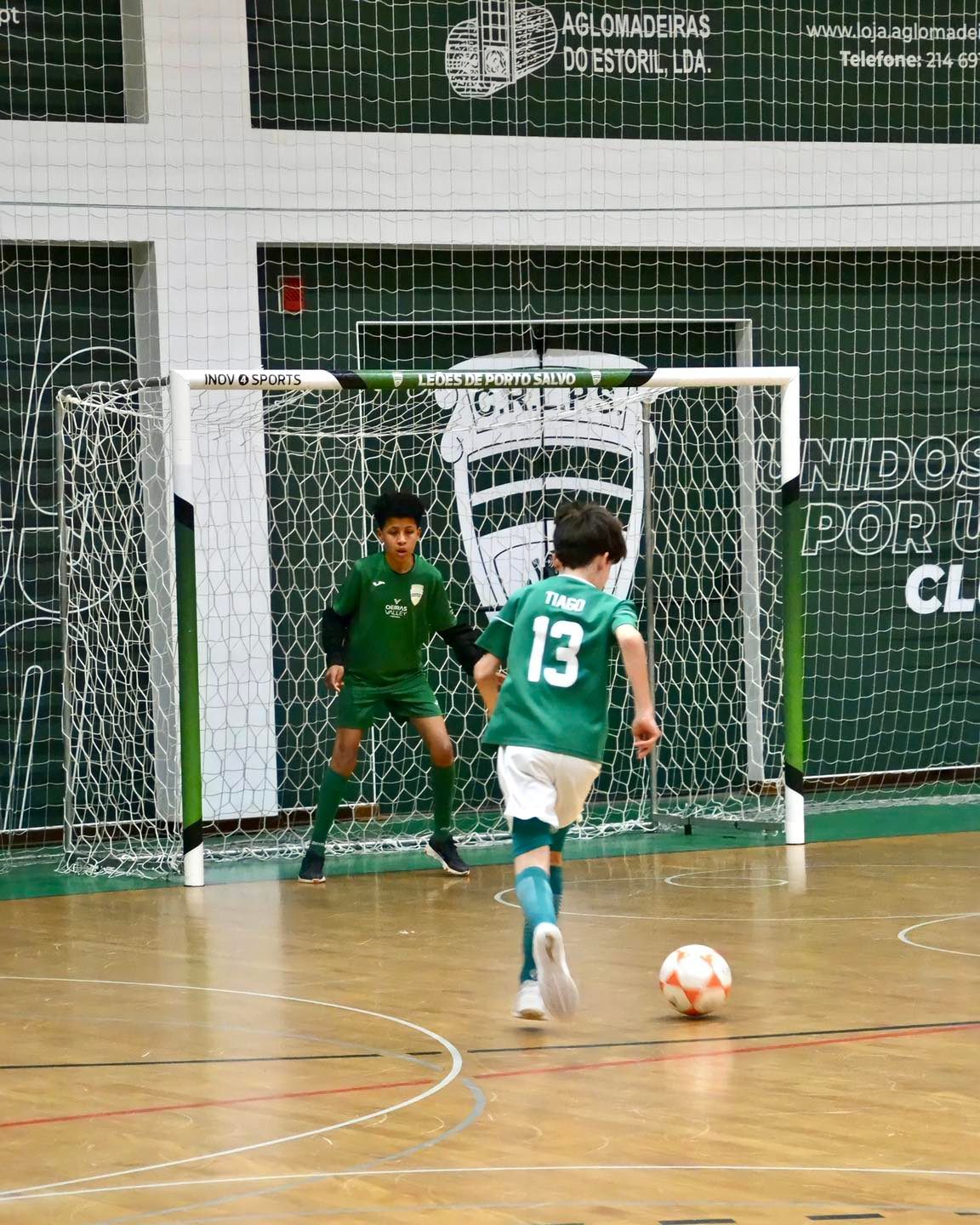Treino da Academia Futsal LPS