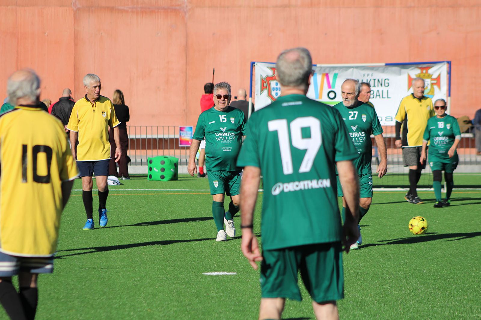 Equipa de Walking Football do Leões Porto Salvo