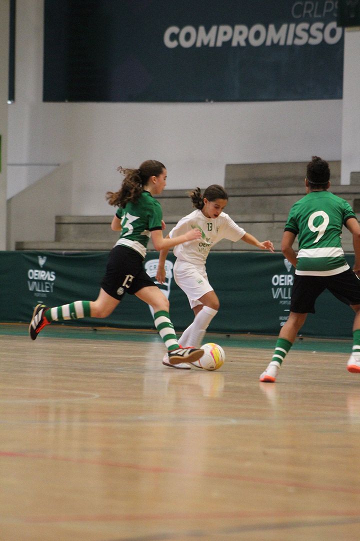 Jogo da equipa sénior de futsal do Leões Porto Salvo